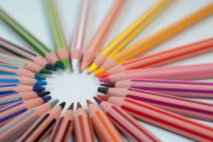 colored pencils, supply chain flexibility